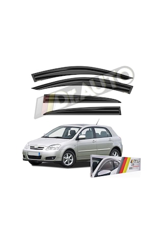 Toyota Corolla Hb 2002-2007 Cam Rüzgarlığı 4 Lü