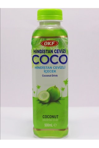 Coconut Drink Hindistan Cevizli İçecek 500ml 10'lu Set