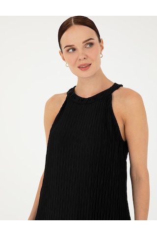 Pierre Cardin Kadın Siyah Elbise Örme 50285686-vr046 Siyah