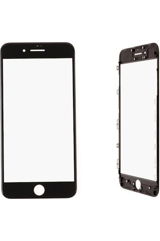 Apple Uyumlu iPhone 8 Plus Ocalı Çıtalı Ön Cam Lensi (539694992)