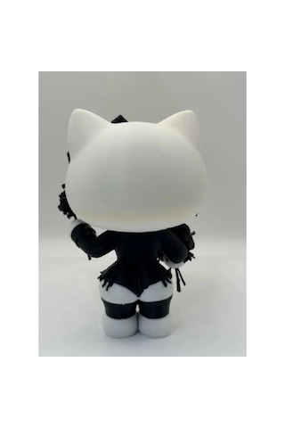 Gothic Hello Kitty 3d Figür