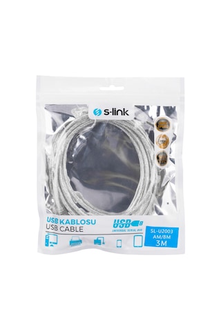 S-lınk Sl-u2003 Usb Yazıcı Kablosu 3 Metre 1923 1