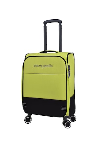 Pierre Cardin Ultra Light Hafif Lüx Kumaş Kabin Boy Valiz Lime 04pc8200 Yeşil