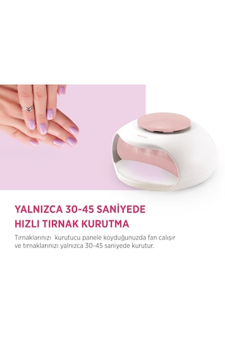 Polosmart Pbs800 Uv Işıklı Hızlı Oje Kurutucu Pembe