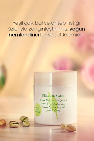 Elizabeth Arden Green Tea Pistachio Crunch Honey Drops Yoğun Nemlendirici Vücut Kremi 500 ML