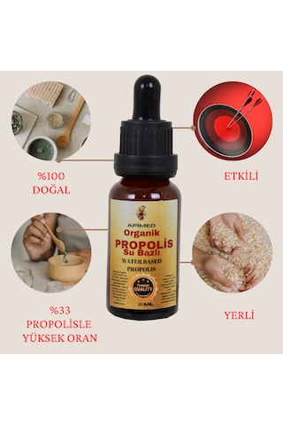 Apimed Su Bazlı Propolis Damla 20 ML