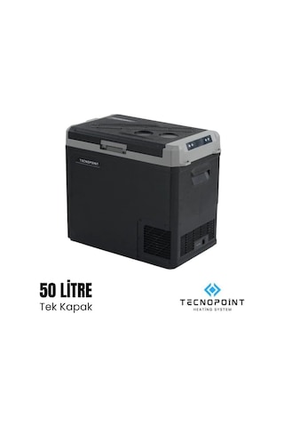 Tecnopoint Tc21-09 Tek Kapaklı Araç İçi Portatif Buzdolabı 50 Litre 12v-24v-1929