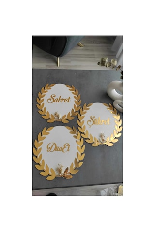 Sabret Şükret Dua Et Seti 30 Cm