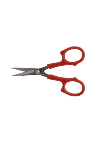 Fdmstar Fs-1663 Plastik Saplı Eğri Nakış Makası 4.5 İnç 12 Cm