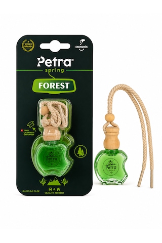 Petra Spring Forest 8 Ml Ahşap Kapaklı Cam Şişe Araç Kokusu Araç İçi Hava Ferahlatıcı Lüks Oto Kokusu Cam Şişe Araba Kokusu , Otomobil Aksesuarı Otomobil İç Mekân Kokusu, Araç Kokusu, Oto Kokusu, Araç İçi Koku Araç Ortam Kokusu
