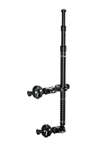 Nukrotech Motosiklet 360 Aksiyon Kamera Çubuğu Siyah