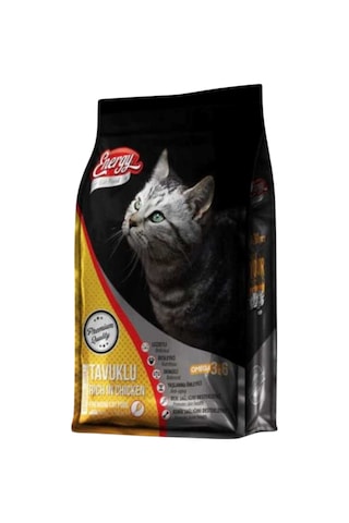 Energy Tavuklu Yetişkin Kedi Maması 4 x 500 G