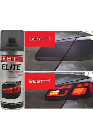 Best Elite Transparan Far Boyası Siyah 200 ML