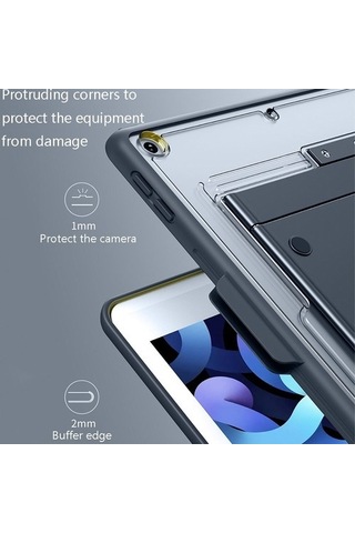 Luckysouk 03656 Tablet Katlanır Alaşım Tutucu İpad Uyumlu 2019 Için Ayarlanabilir Ve Kararlı Tablet Tutucu Beyaz Havalandırma Xj3sea