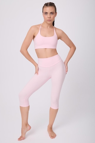 Hıghrıse Comfortflex Yüksek Bel Kapri Spor & Aktif Yaşam Taytı-2785 Pembe