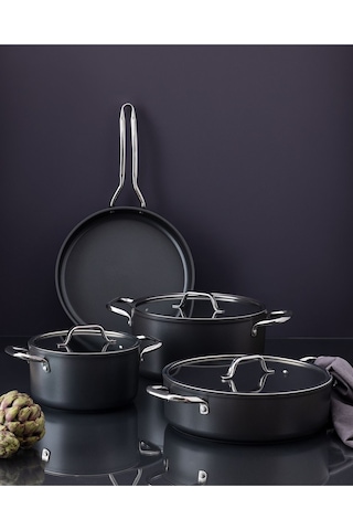 Madame Coco Titanium Profesional Tencere Seti Antrasit