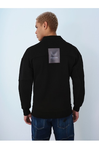 LOFT Oversize Fit Erkek Sweatshirt Lf2036812 Q1.v1 Siyah
