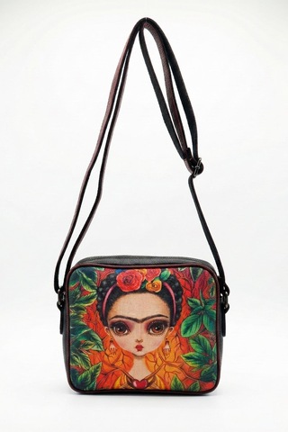 Rovebella Urban Art Crossbody Postacı Çanta Çok Renkli