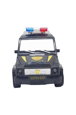 Uzaktan Kumandalı Mercedes Polis Jeep 1:20 Ölçek 18 Cm Siyah - 13578-887 Lisinya