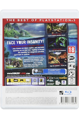 Far Cry 3 Essentials Playstation 3 Oyun Cd Teşhir