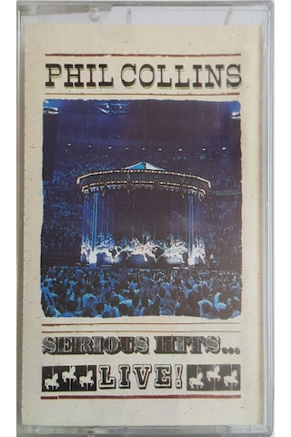 Plak Değildir Kaset Tir Phil Collins Serious Hits Live Kaset