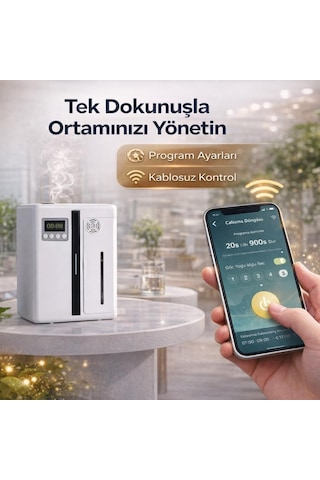Coofbe Profesyonel 300m3 Etkili 200ml Cafe Hotel Oda Koku Makinası Aroma Difüzörü Parfüm Püskürtücü Acıbadem