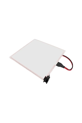 Pm-37724 100x100mm Elektrominesans El 3v Led Panel Mavi Aydınlatmalı Esnek Yapı Renkli