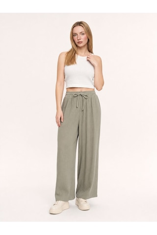 LOFT Crop Kadın Bluz K.kol Lf2042944 Q1.v1 Ekru