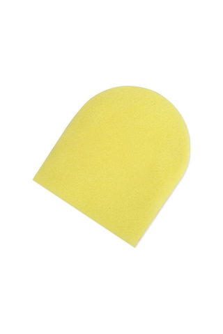 Xindoker Ktv Mikrofon Sprey Kılıfı - Tek Kullanımlık Sarı Köpük Rüzgar Engeli - U Tipi Vintage Mikrofon Koruyucu