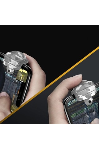 Baseus Gamo Ga03 Gamepad Oyun Ateşleyici Tetik/ Level 3 Helmet Pubg Gadget- 5775