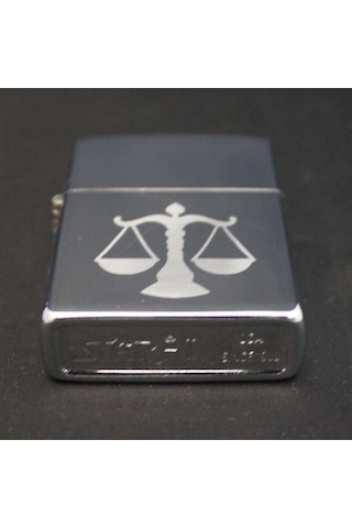 Avukat Logo Görselli Star Marka Benzinli Metal Çakmak