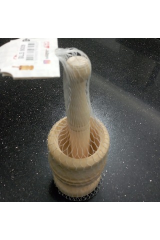 Ahşap Havan 12cm X 7cm