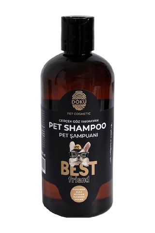 Doku Pet Cosmetic Kedi Köpekler İçin Göz Yakmayan Şampuan 500 ML
