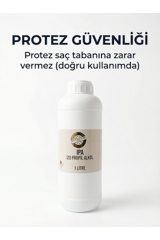Kozmetik Atölyesi Ipa Protez Saç Temizlik Solventi 1 L