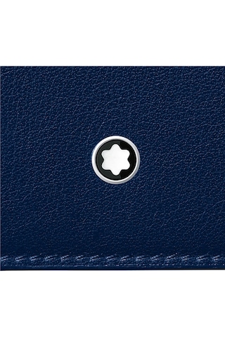 Mont Blanc Montblanc Meisterstück Selection Soft Cüzdan 6 Cc 130059 Mavi