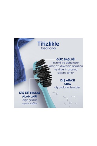 Oral-b Pro-3dwhite Kömürlü Beyazlık Diş Fırçası