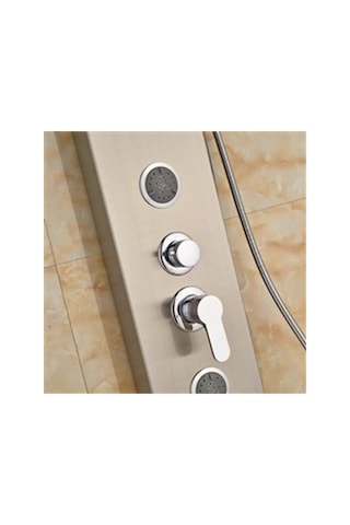 Sam Banyo Fırat Duş Paneli Gri Bej