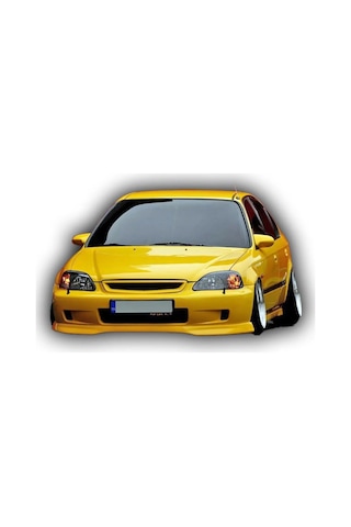 Honda Civic Typer Ön Ek Mat Siyah Plastik Karlık 1999-2001