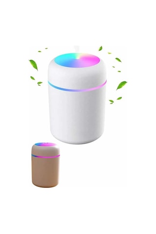Humidifier Led Işıklı Ortam Oda Kokusu Aromaterapi Buhardanlık