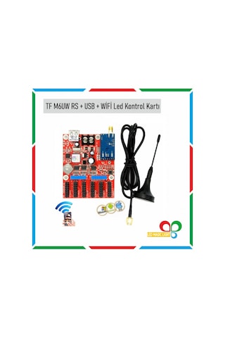 TF M6UW RS + USB + WİFİ LED KONTROL KARTI