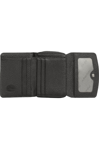 Cengiz Pakel Kadın Hakiki Deri Mini Yatay Çıtçıtlı Cüzdan/portföy - 65288 - Siyah 65288-siyah