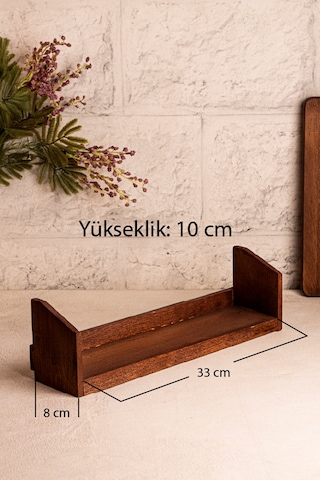 Snippy Standy Küçük - Baharatlık Saklama Kabı Standı Ahşap