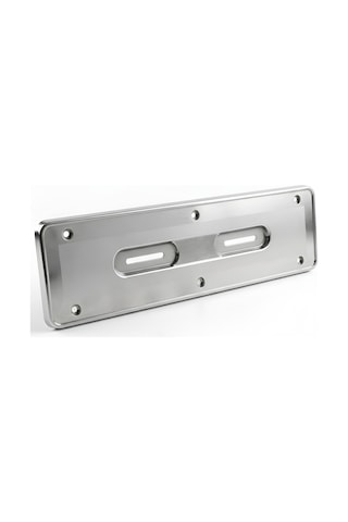 Mega Oto Market Krom Renk Paslanmaz Plastik Hummer Plakalık 55cm X 14cm 2 Adet