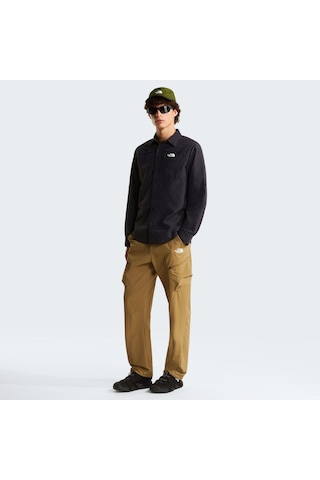 The North Face M Sequoıa Long Sleeve Shırt Erkek Gömlek Nf0a8fu5jk31 Siyah