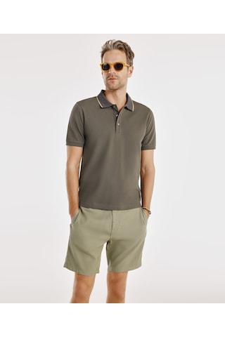 Yargıcı Kısa Kollu T-shirt 25yets9001x 007 Haki
