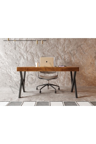 Lidya Ntconcept Masif Ağaç Çalışma Masası