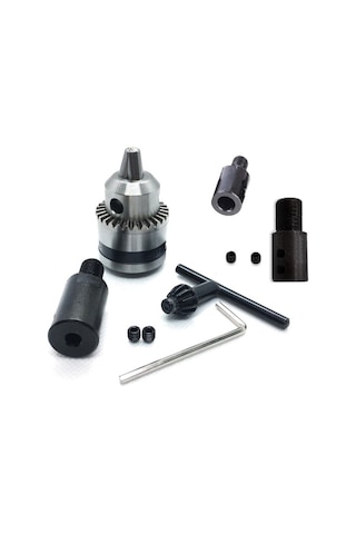 Motor için 3 Çeşit Kaplinli Metal Mandren 5 MM 8 MM 10 MM Motor Mili