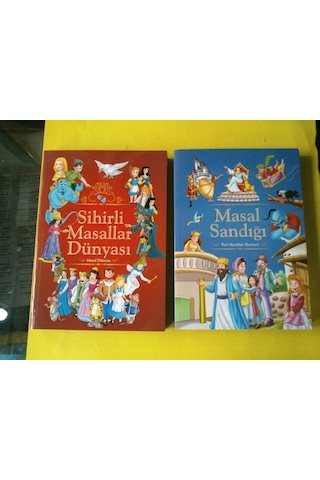 Masal Kitapları Masal Sandığı Sihirli Masallar Dunyası 2 Kitap Tk