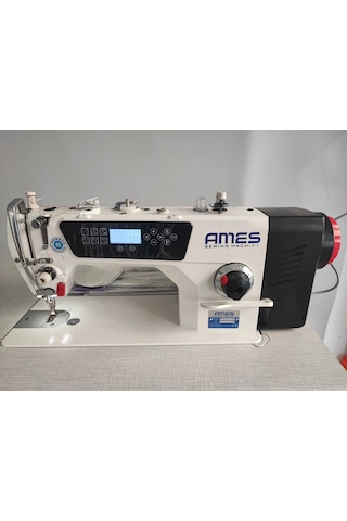 As-a4 Ames İplik Kesicili Elek. Düz Makina 80 Cm Mini Masa Beyaz