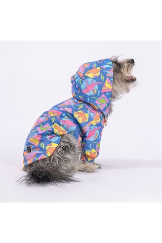 Pawstar Dinosaurum Fileli Köpek Montu Köpek Yağmurluk